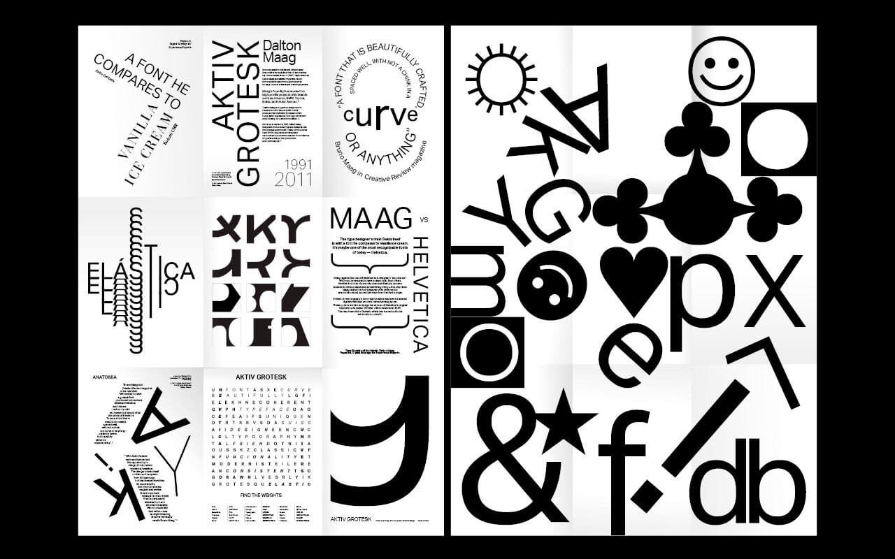 Specimen Aktiv Grotesk
