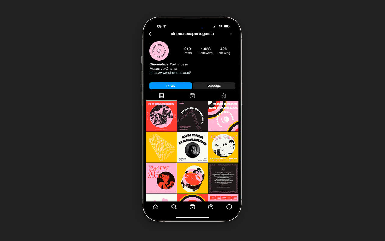 Cinemateca Instagram